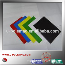 colorful with PVC magnetic rubber sheet
